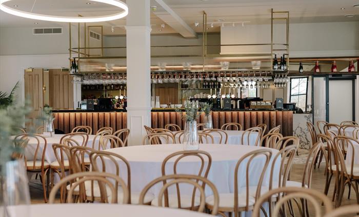The Grand Hall seats up to 200 and includes a glass orangery. Ideal for conferences, gala dinners, award ceremonies, product launches, and networking